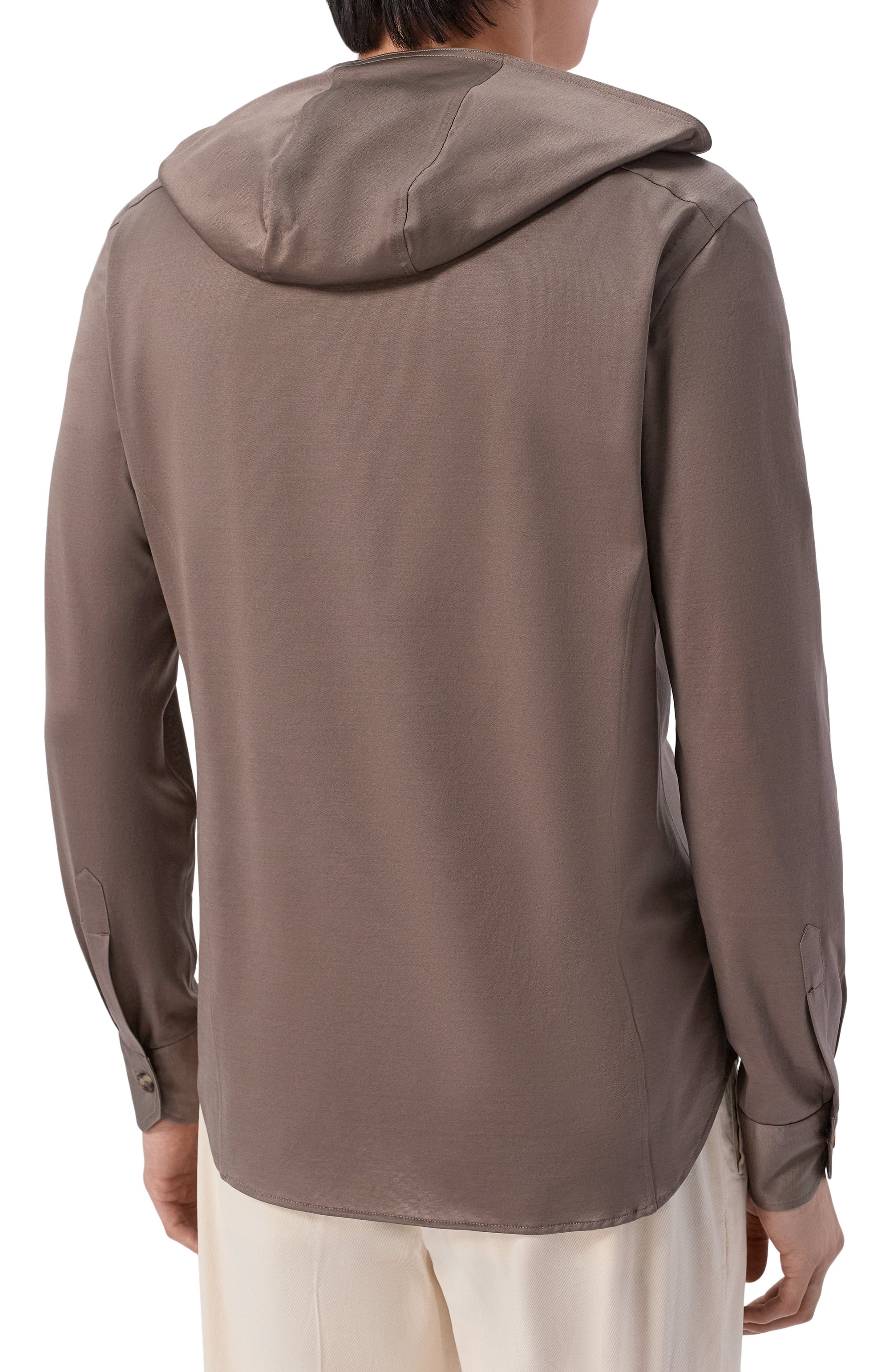 Хлопковая рубашка KITON, арт. UMCMARH09665, фото 4