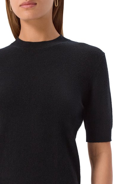 Пуловер из шерсти и кашемира ELLYME черного цвета по цене 16900 руб., арт. 00345, фото 5 Пуловер из шерсти и кашемира ELLYME, арт. 00345, фото 5