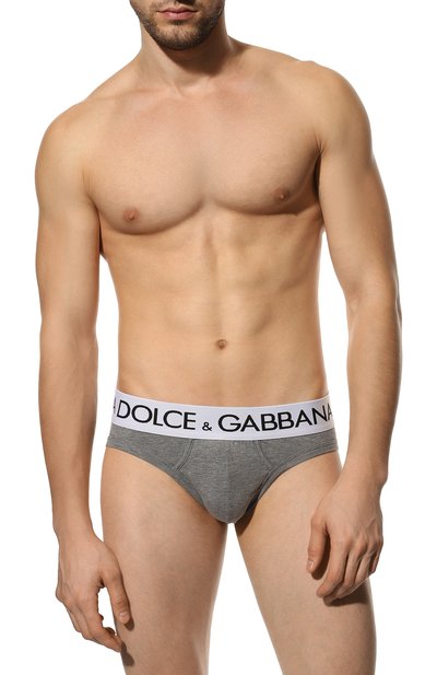 Хлопковые брифы DOLCE & GABBANA, арт. M3D03J/0UAIG, фото 2