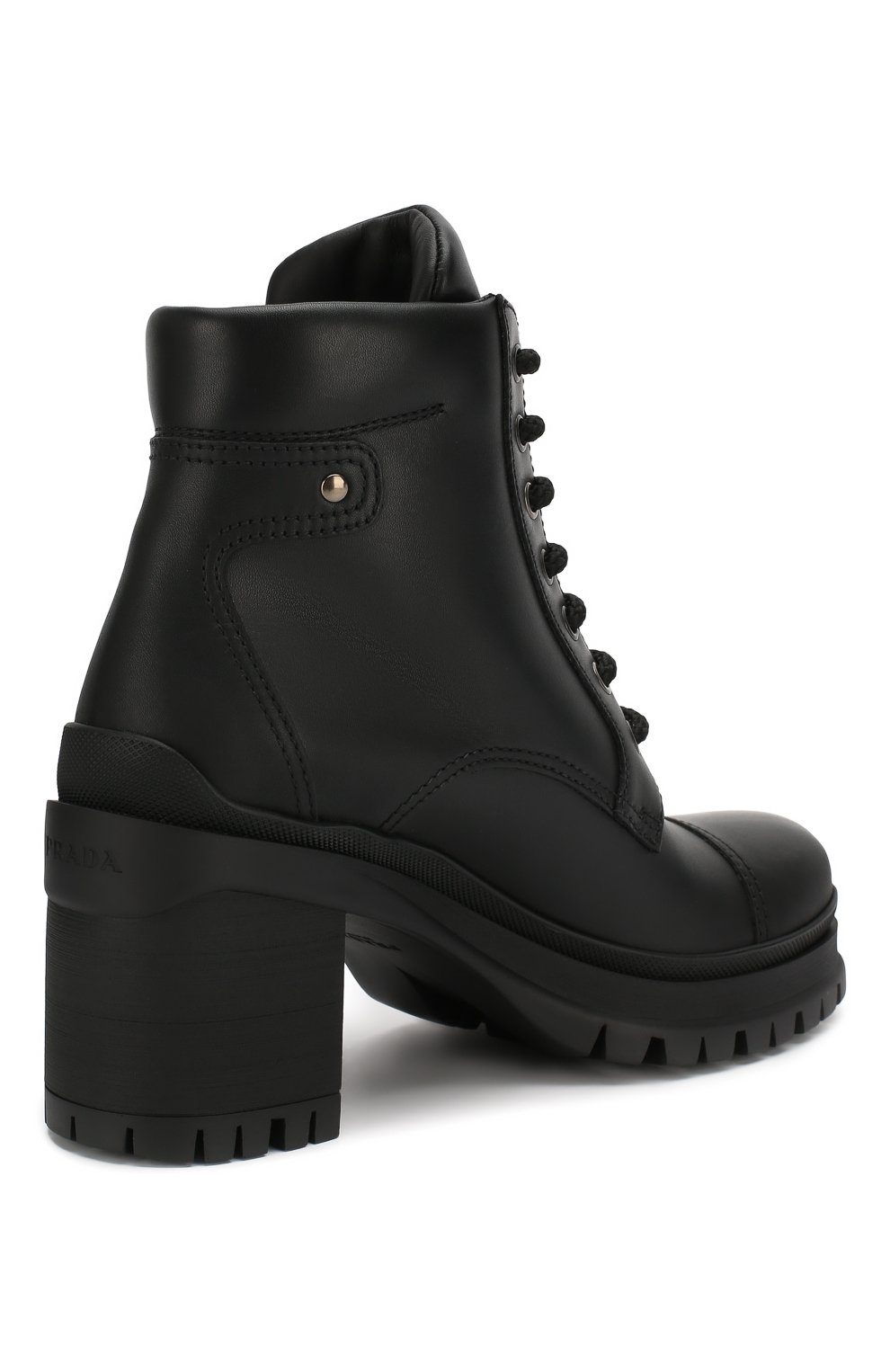 Кожаные ботильоны PRADA, арт. 1T584L-3A6H-F0002-055, фото 3