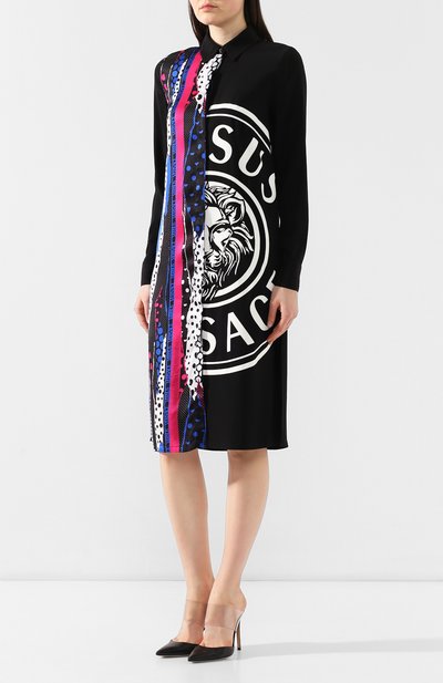 Атласное платье VERSUS VERSACE, арт. BD01138/BT10945, фото 3