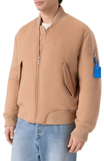 Кашемировый бомбер OFF-WHITE, арт. 0MEH05JF25FAB001, фото 3