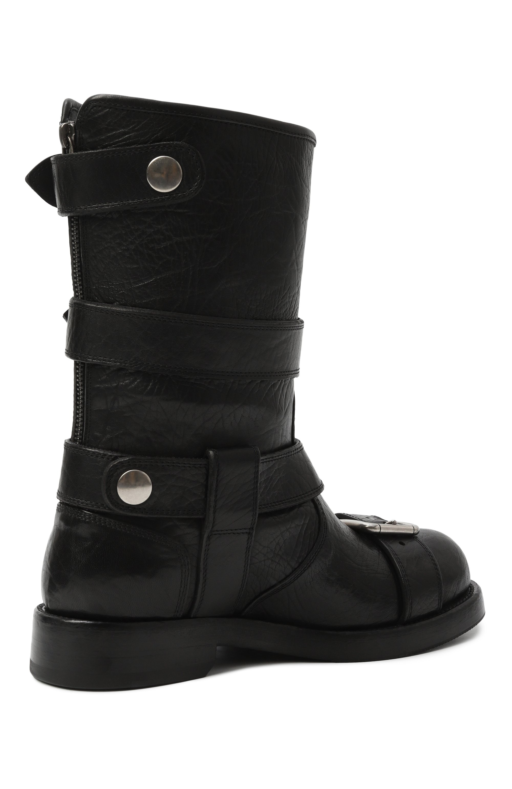 Кожаные ботинки bernini DOLCE & GABBANA, арт. CT1106/AW352, фото 5