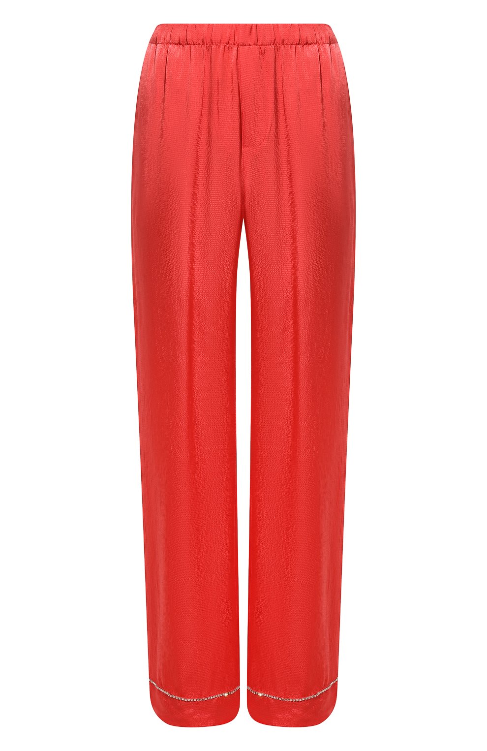 Брюки из вискозы LOVE STORIES красного цвета по цене 21250 руб., арт. L23103152400, фото 1 Брюки из вискозы LOVE STORIES, арт. L23103152400, фото 1