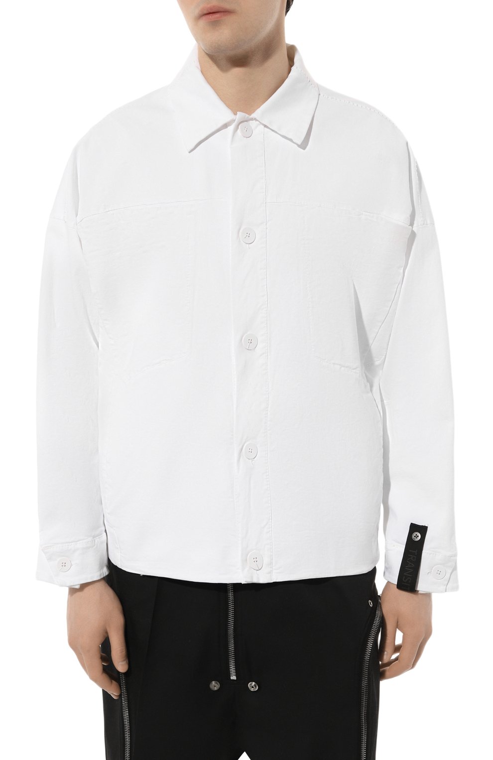 Хлопковая куртка TRANSIT, арт. CFUTRWC125, фото 3