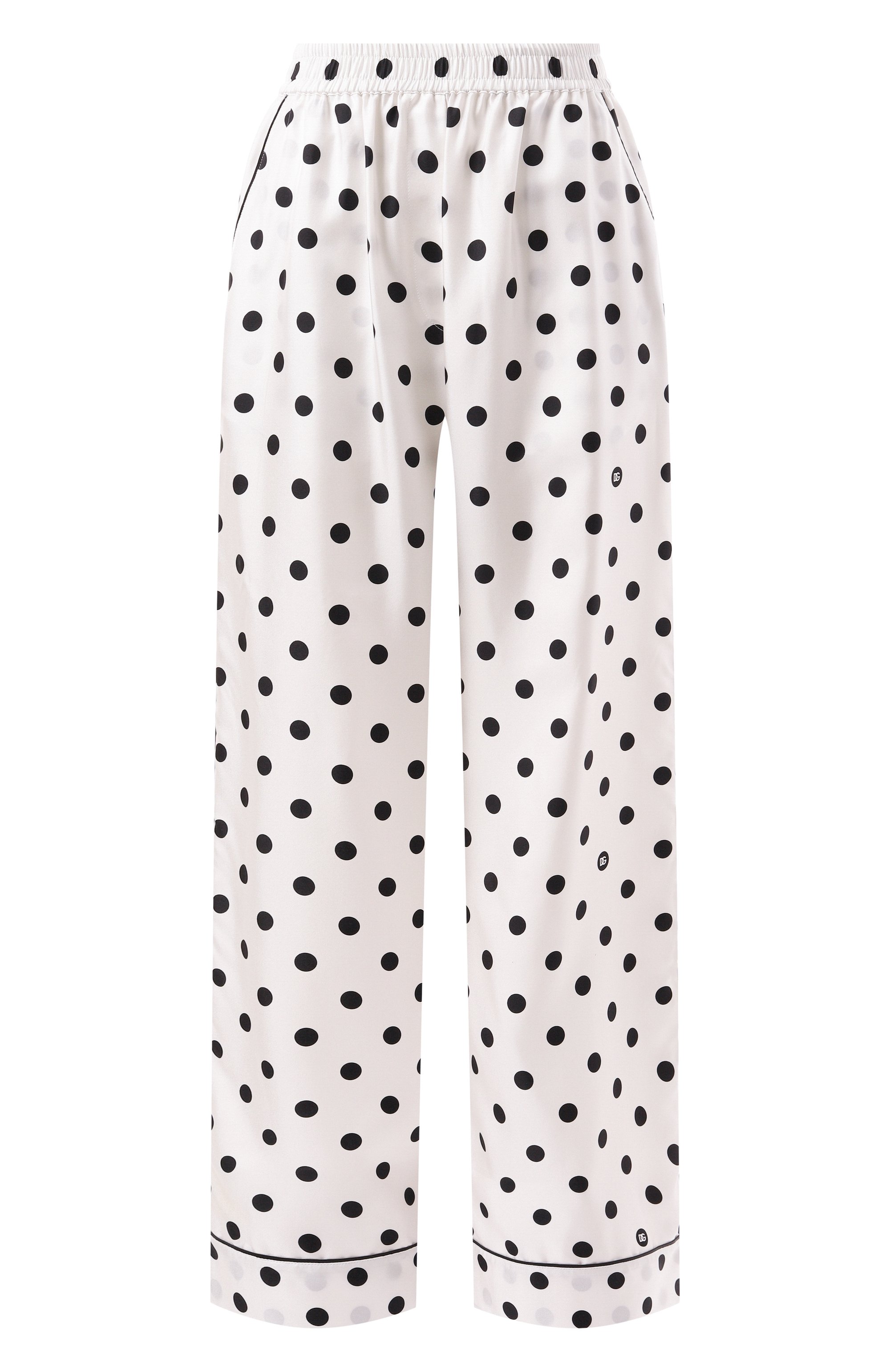 Шелковые брюки DOLCE & GABBANA, арт. FTAMPT/IS1VI, ф�ото 1