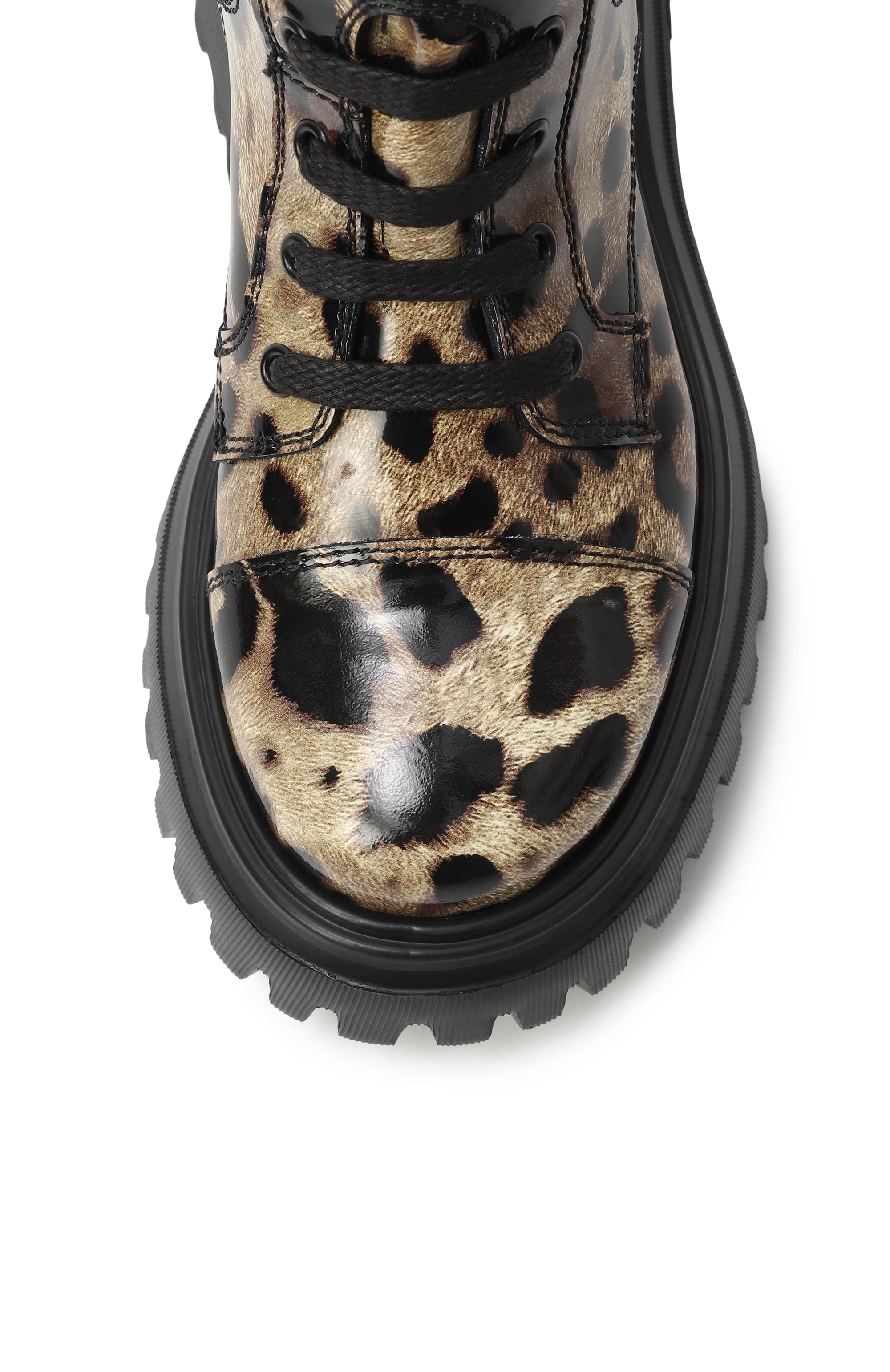 Кожаные ботинки DOLCE & GABBANA, арт. D11360/AM568/27-36, фото 4