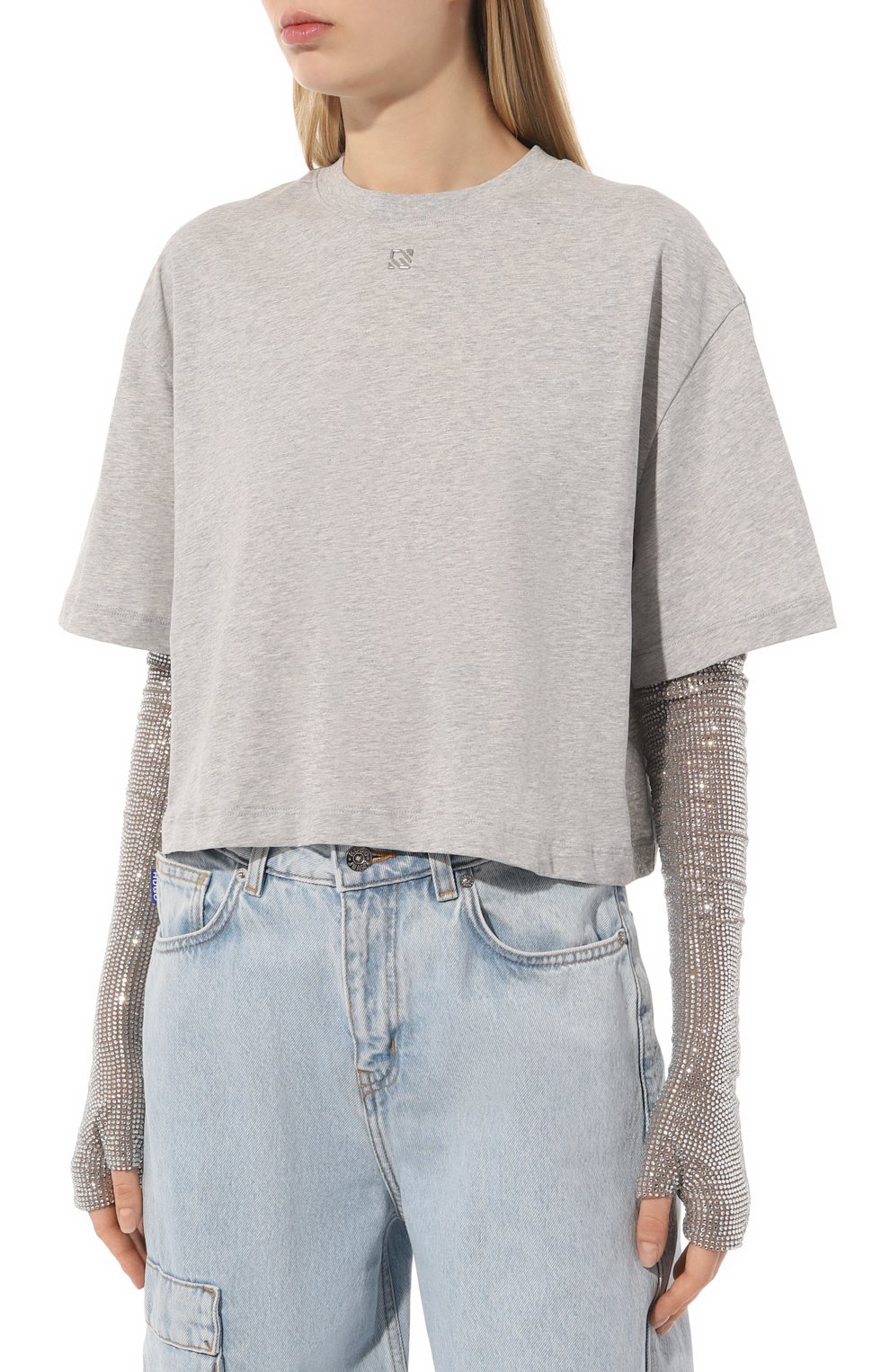 Комплект из футболки и перчаток GIUSEPPE DI MORABITO, арт. 02PST0242G 02295, фото 3