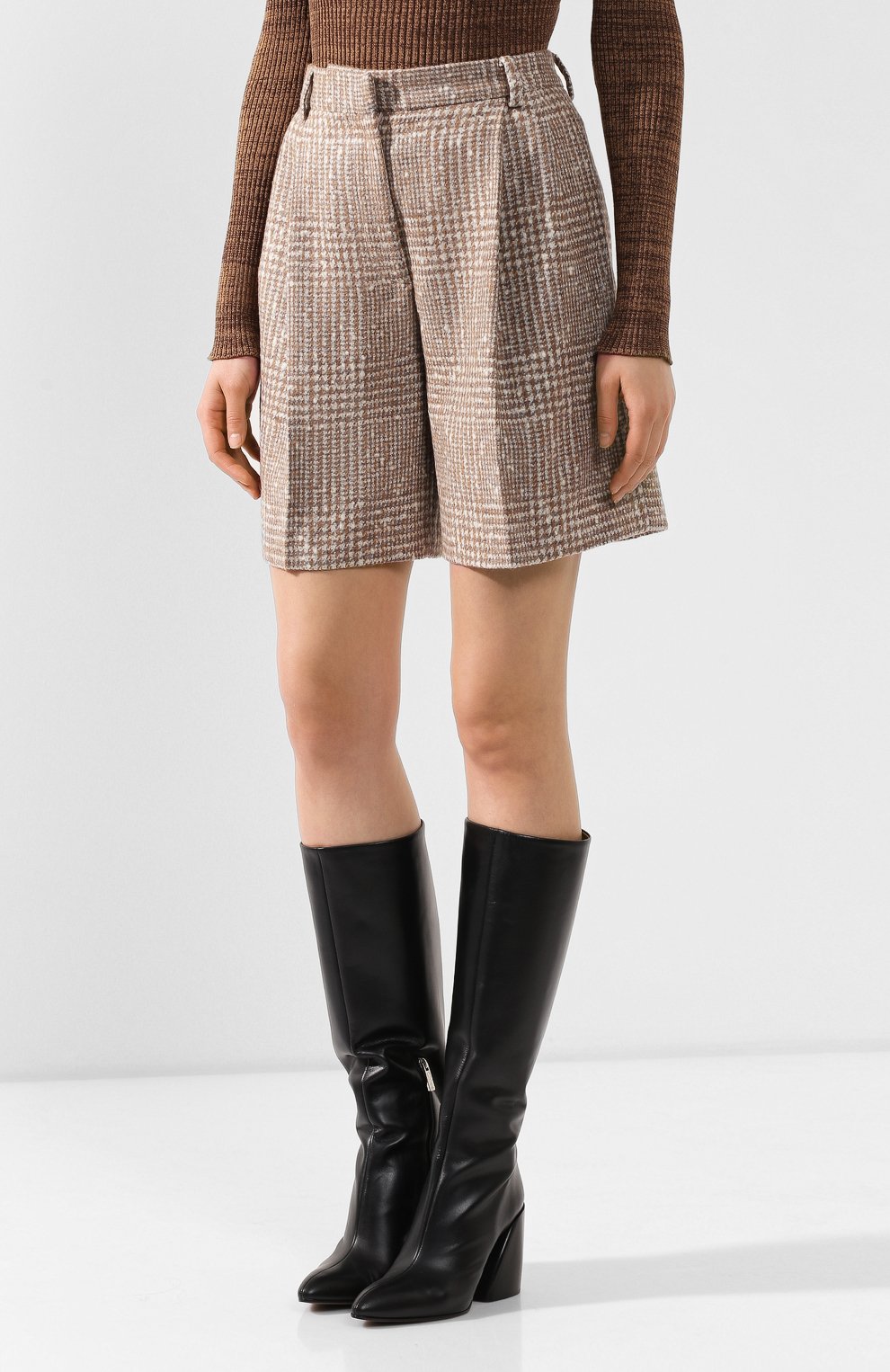 Шерстяные шорты KITON, арт. D48107K04S23, фото 3