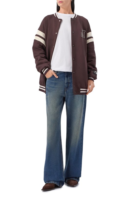 Хлопковый бомбер HINNOMINATE HMABW02071 Коричневый  HMABW02071 Фото 2