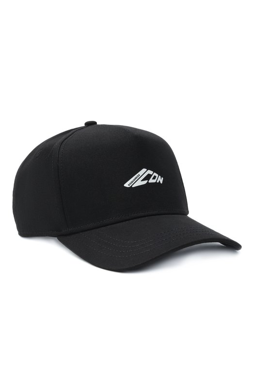 Хлопковая бейсболка Dsquared2 BCM0871/05C00001 Чёрный BCM0871/05C00001