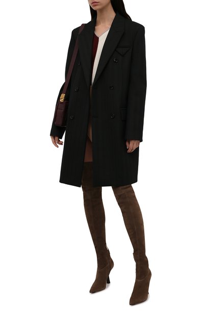 З амшевые ботфорты bryson 100 JIMMY CHOO, арт. BRYS0N 100/SSU, фото 2