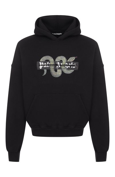 Мужской хлопковое худи PALM ANGELS, арт. PMBB17GF25FLE002