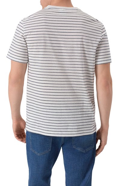 Футболка из хлопка и льна BOGNER, арт. 58189486, фото 4