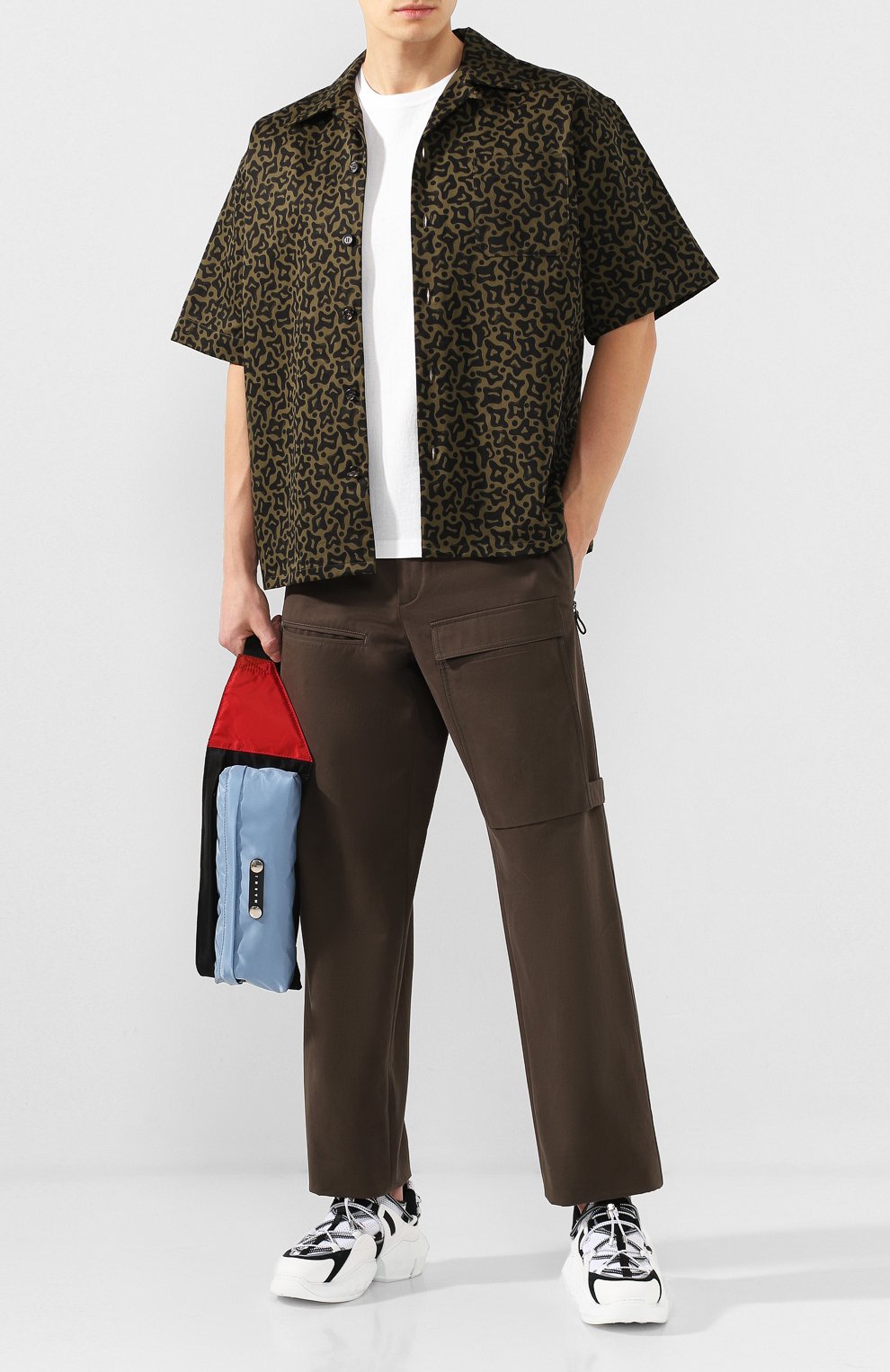 Текстильная поясная сумка MARNI, арт. MUMQ0008U0/TN685, фото 2