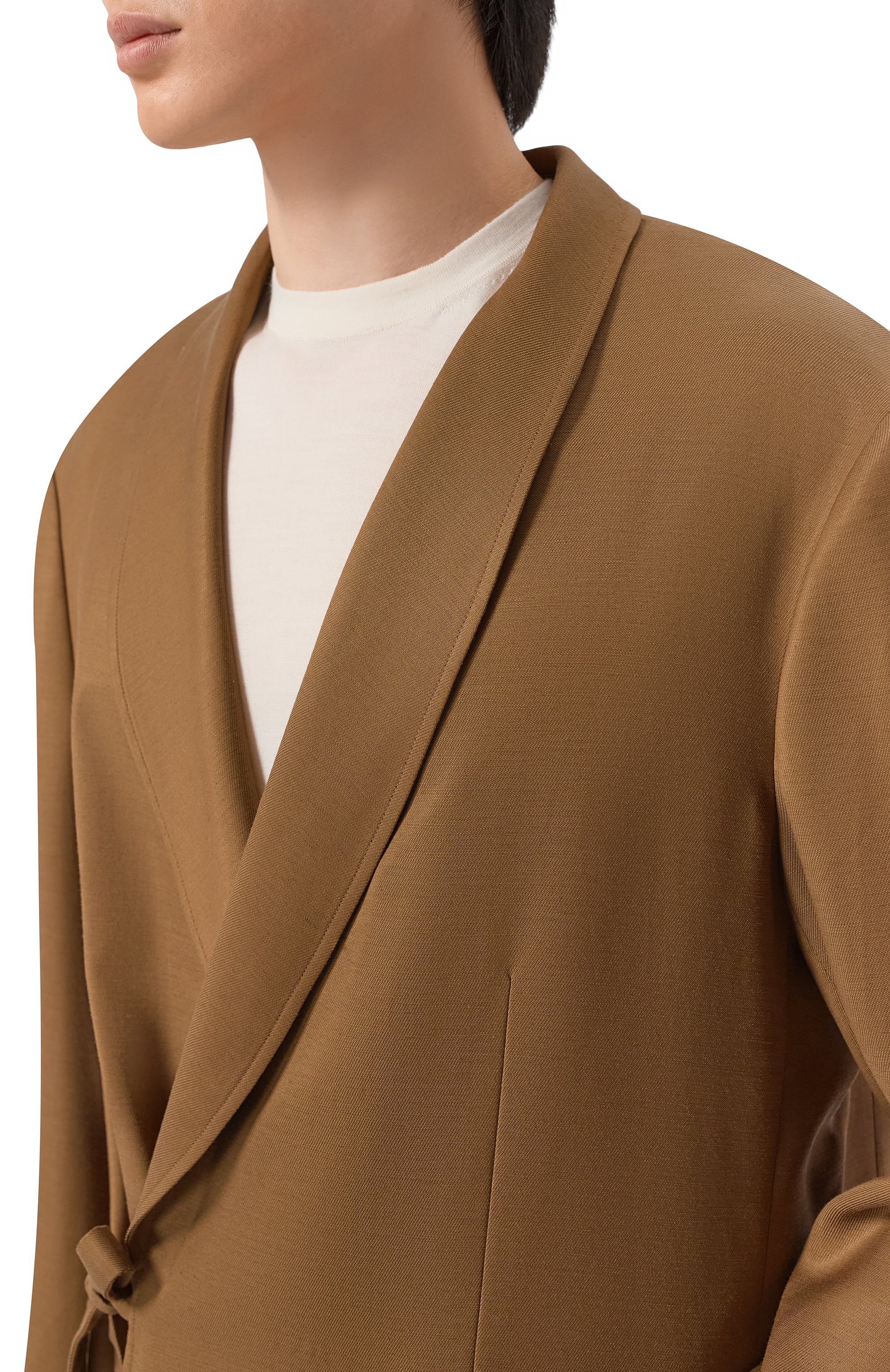 Пиджак из вискозы и лиоцелла 12 STOREEZ, арт. 137238, фото 5