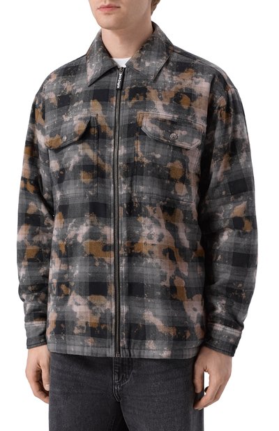 Куртка-рубашка PALM ANGELS, арт. PMES049F25FAB001, фото 3