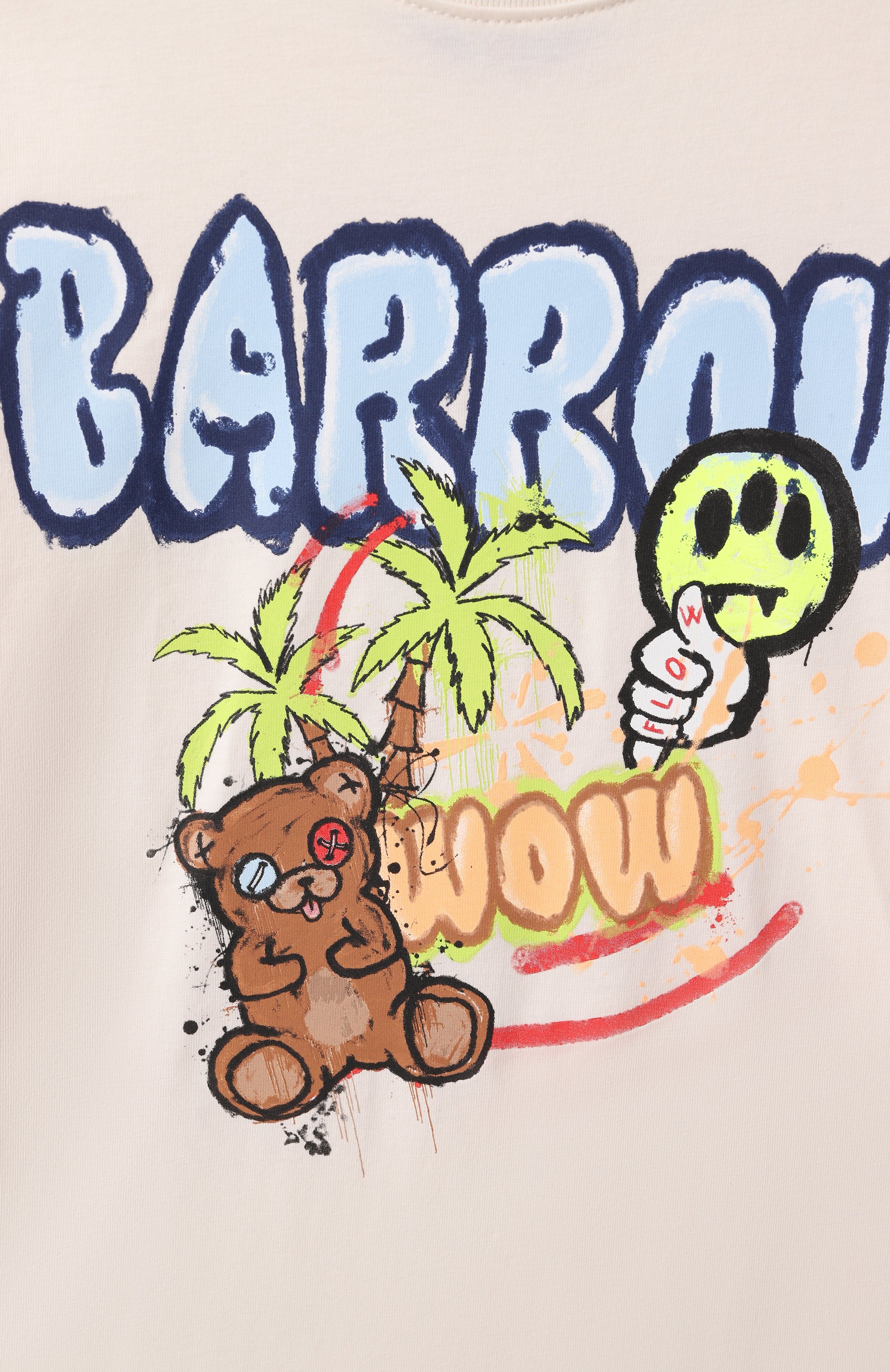 Хлопковая футболка BARROW, арт. S5BKJUTH065, фото 3