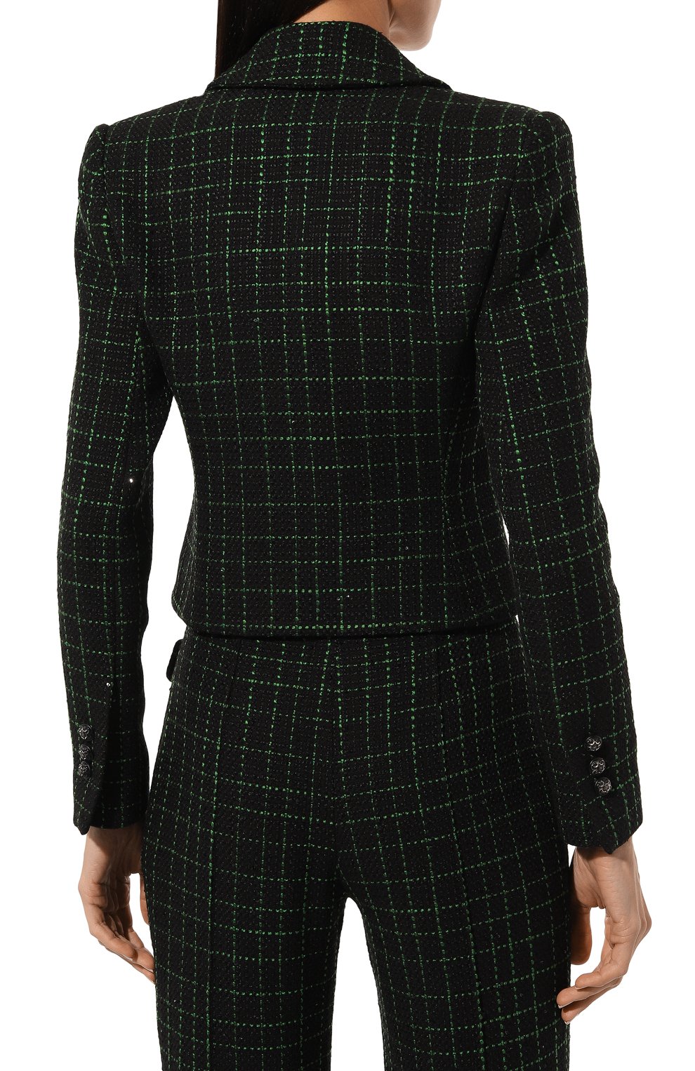 Жакет из шелка и хлопка ELIE SAAB, арт. J0041N, фото 4