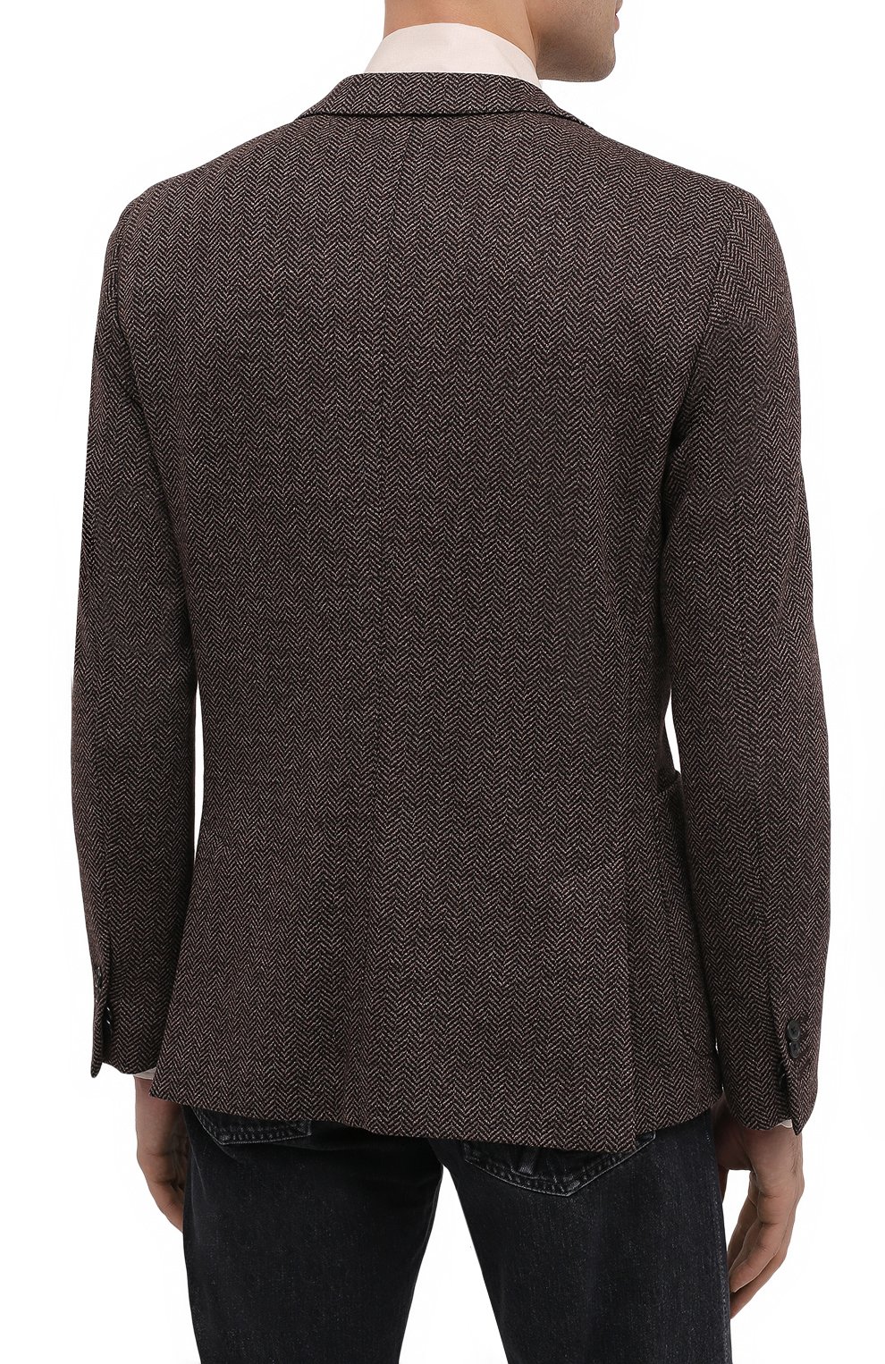 Пиджак из хлопка и шерсти CORNELIANI, арт. 86X213-0816810/90, фото 4