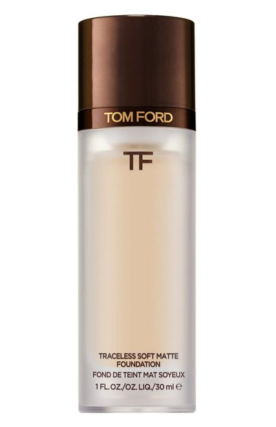 Женское тональная основа traceless soft matte foundation, 0.5 porcelain (30ml) TOM FORD, арт. T8X9-05