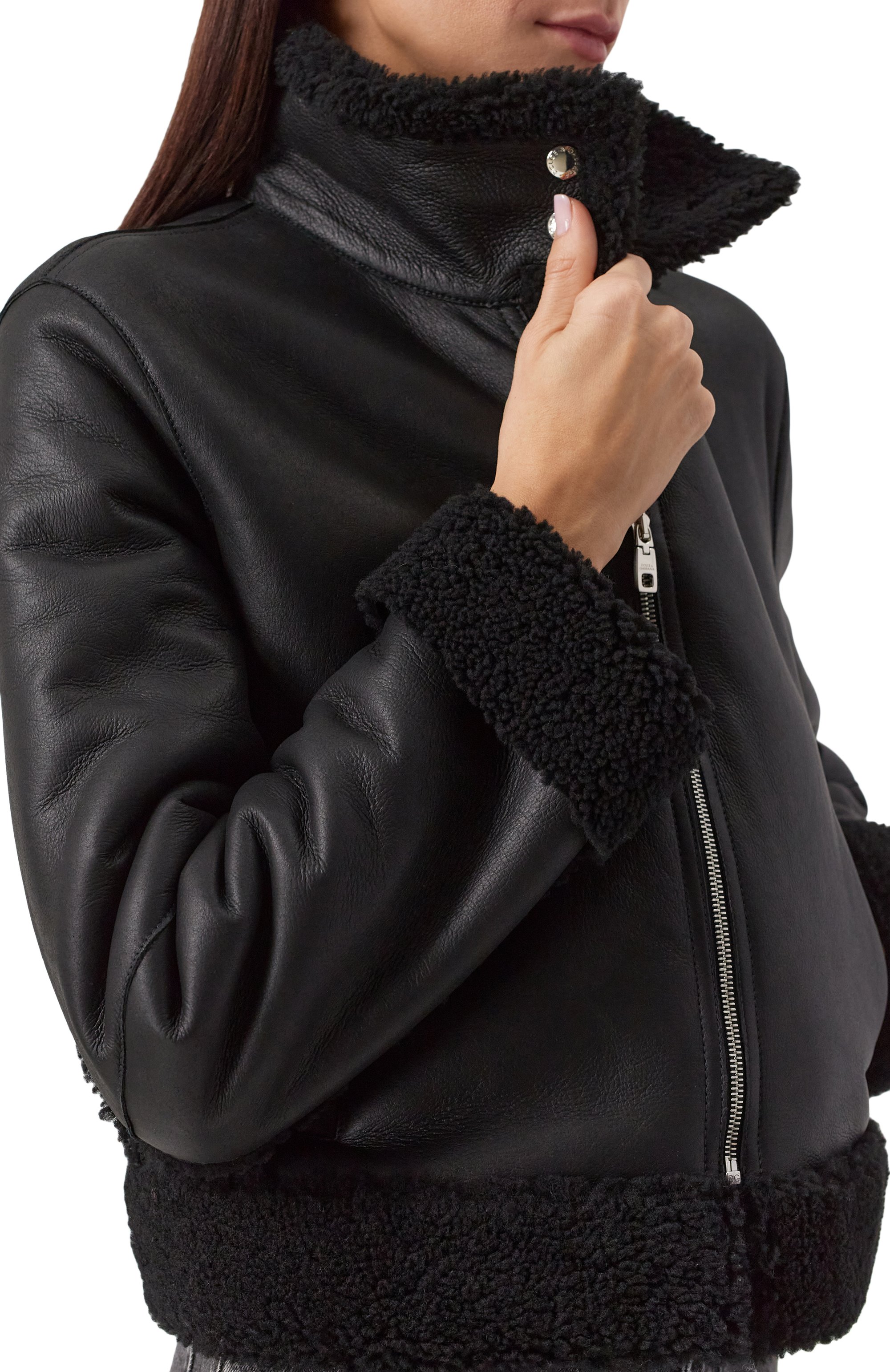 Дубленка из овчины DOLCE & GABBANA, арт. F9R99L/FUP83, фото 5