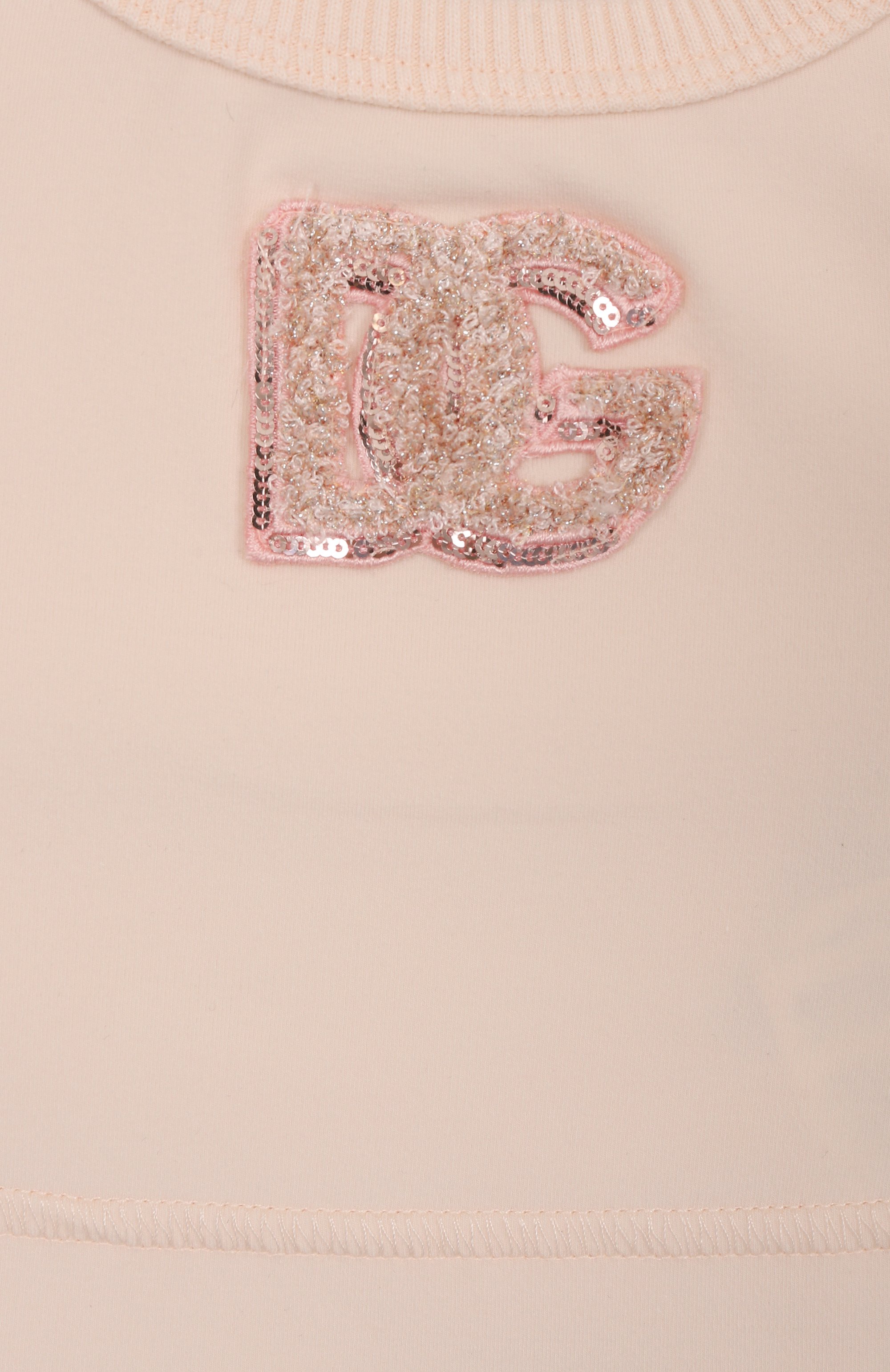 Хлопковый топ DOLCE & GABBANA, арт. L5JN84/G7PKS/2-8, фото 3