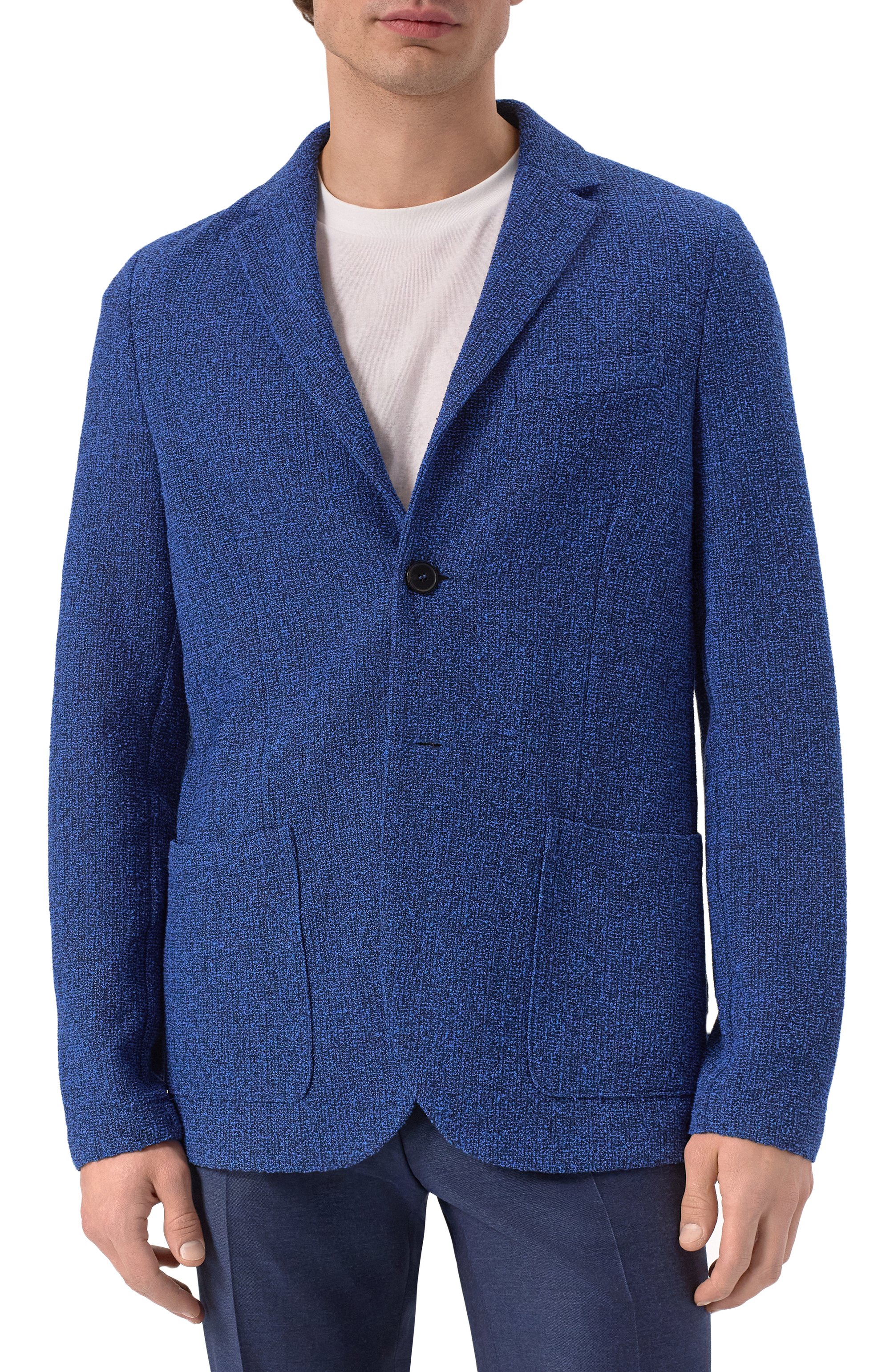 Хлопковый пиджак HARRIS WHARF LONDON, арт. C8Z22PXE, фото 5