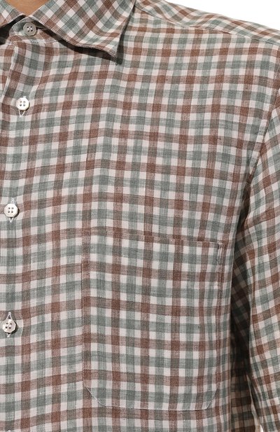 Льняная рубашка STEFANO RICCI, арт. MC007469/LX2716, фото 5