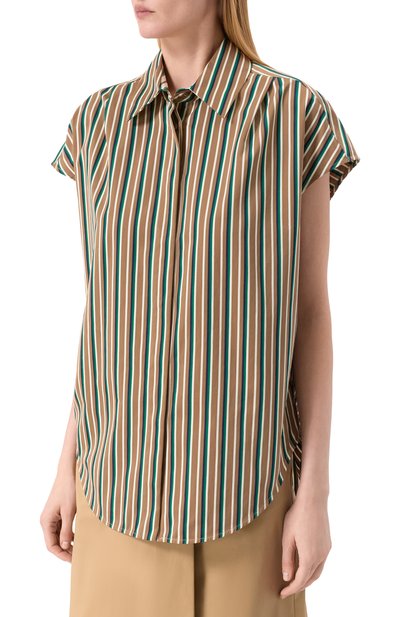 Хлопковая рубашка LORENA ANTONIAZZI, арт. E2635CA46A/5287, фото 3