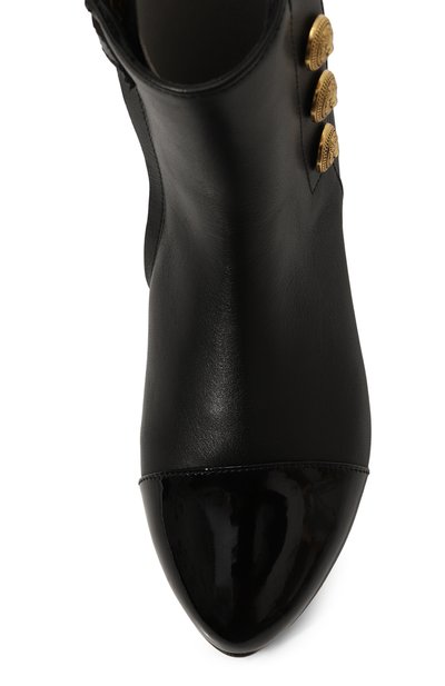 Кожаные полусапоги BALMAIN, арт. BV0A66, фото 4