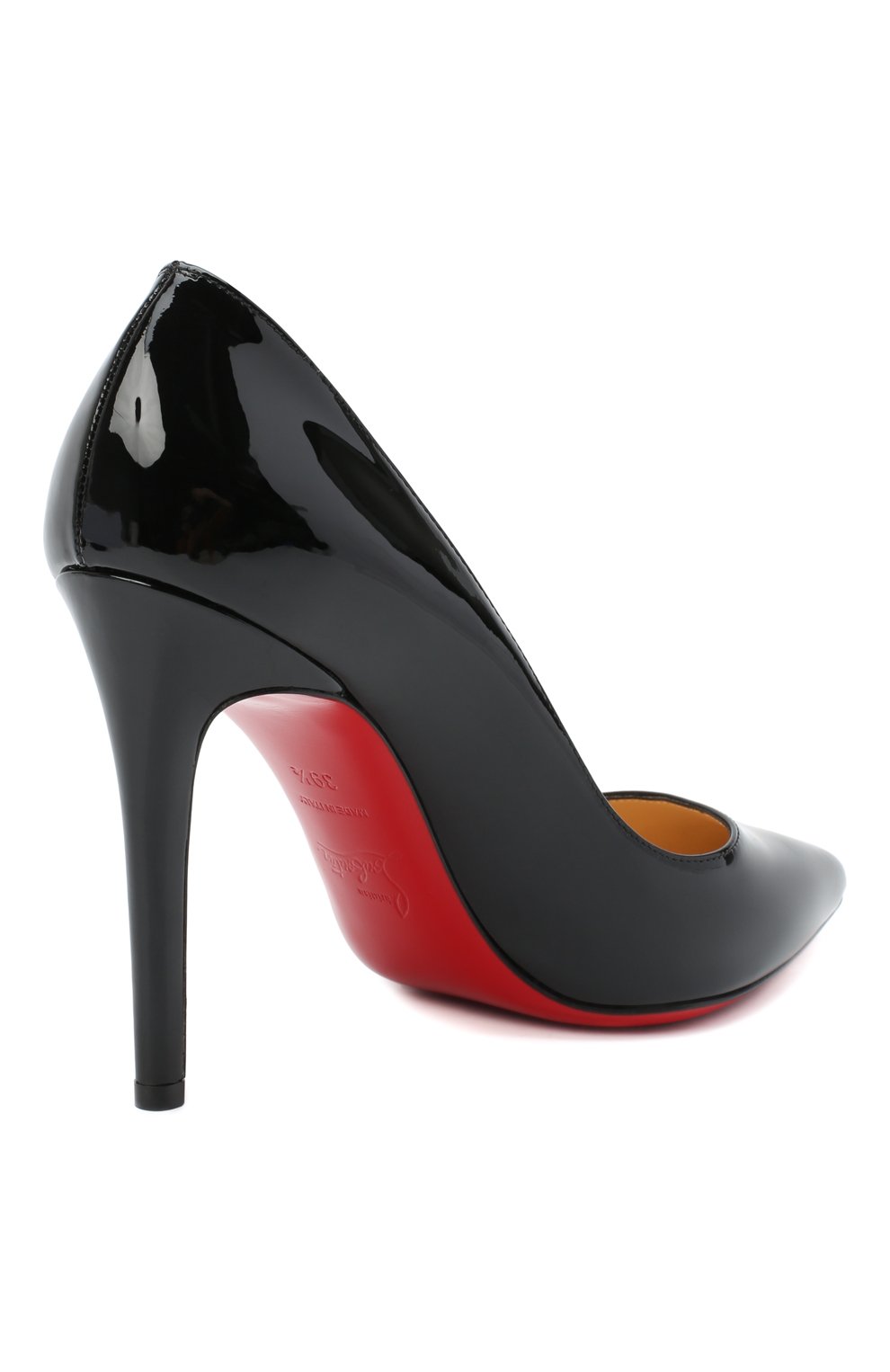 Кожаные туфли pigalle 100 CHRISTIAN LOUBOUTIN, арт. pigalle 100 patent, фото 4