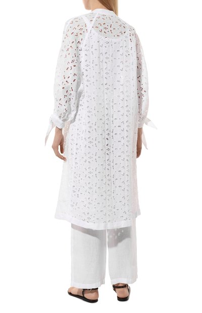 Льняная туника 120% LINO, арт. 32ALIW4PIT/000G335, фото 4