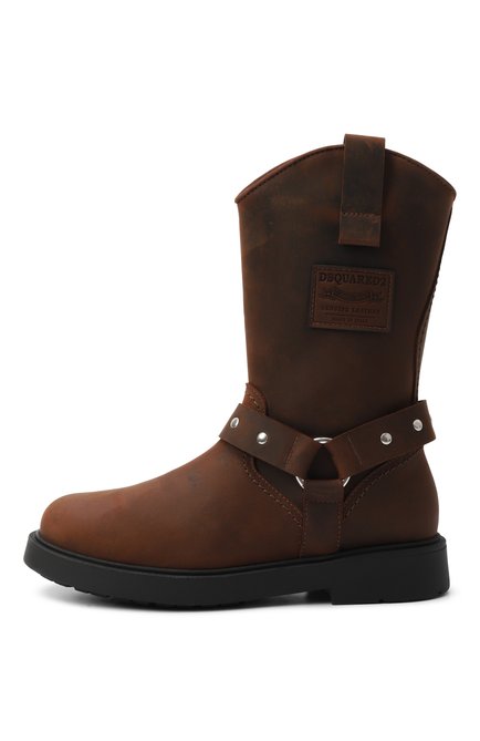 Кожаные сапоги DSQUARED2, арт. 81507/36-40