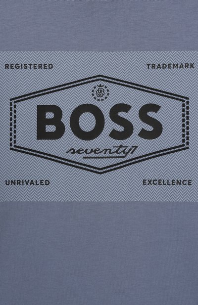 Хлопковый лонгслив BOSS, арт. J51221/6A-12A, фото 3