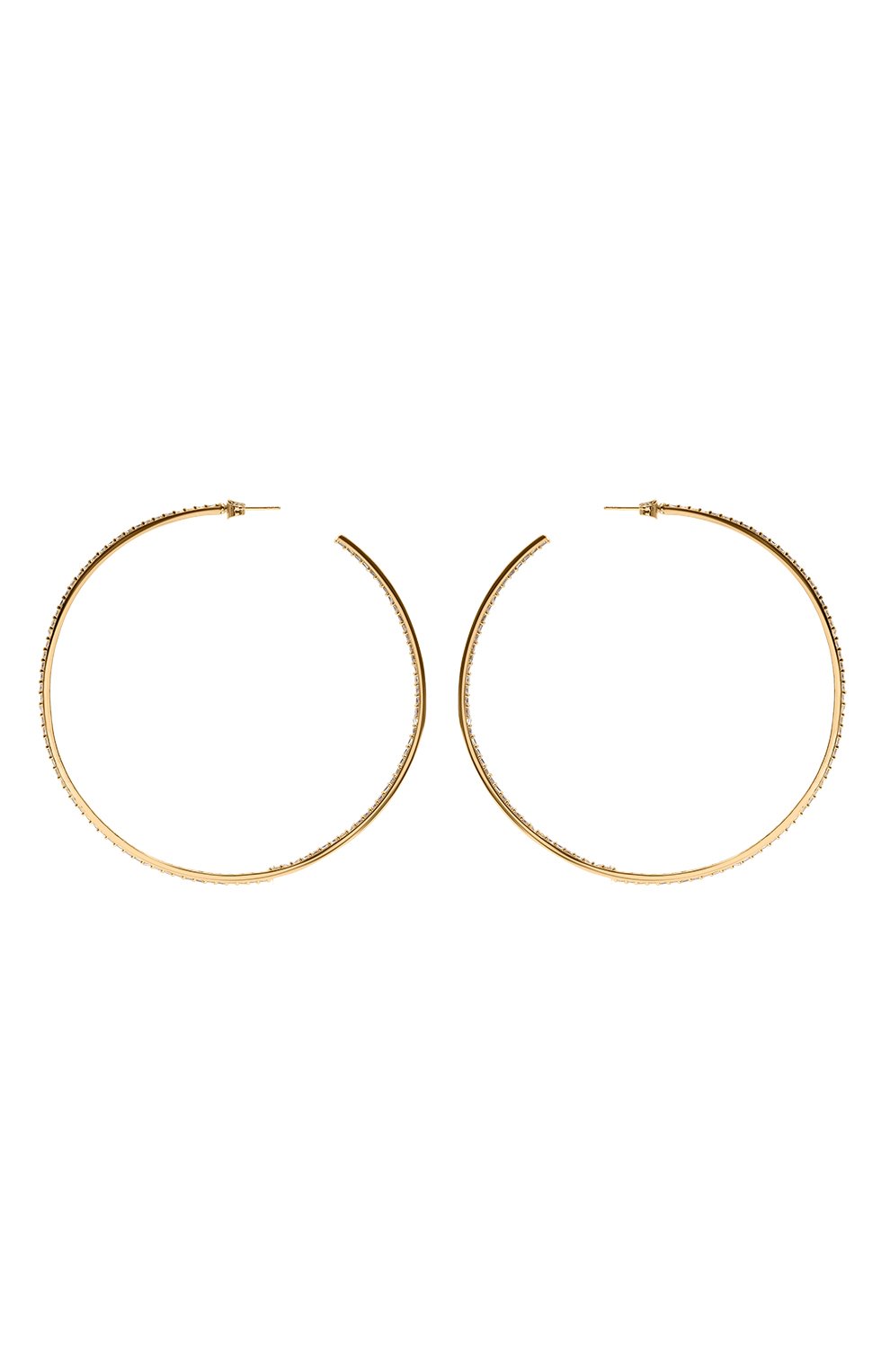 Серьги CRYSTAL HAZE, арт. FR0M THE BL0CK H00PS LARGE, фото 1