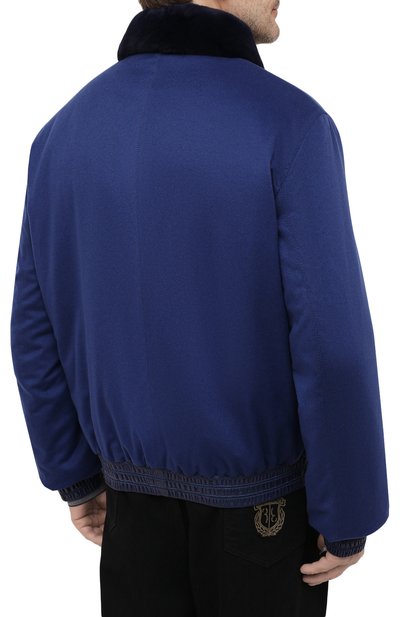 Бомбер с воротником из норки и подкладкой из ласки ZILLI, арт. MAU-HIKE0-30206/2003/60-64, фото 4