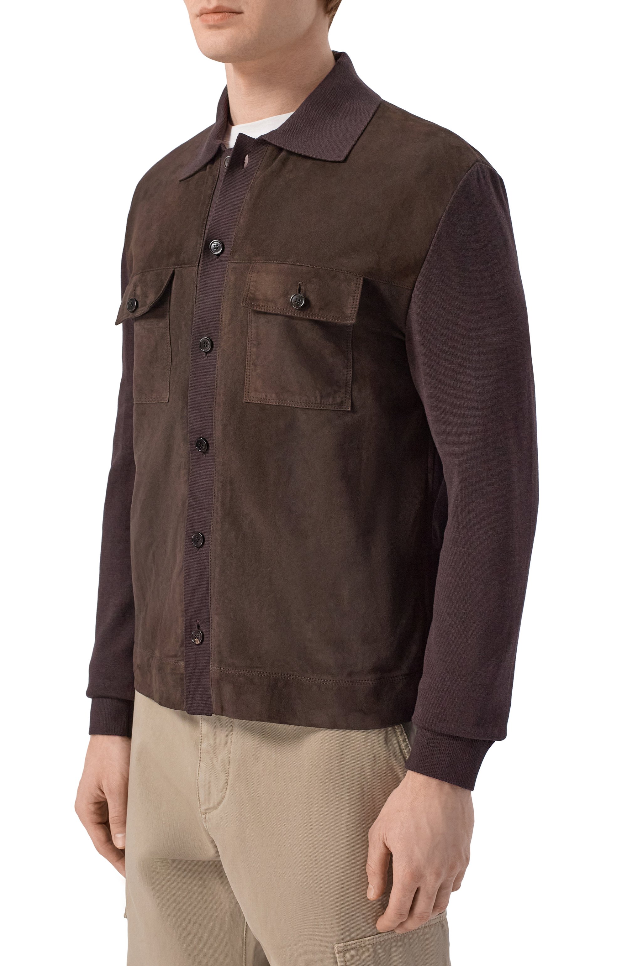 Комбин ированная рубашка GUCCI, арт. 847806/XNBB6, фото 3