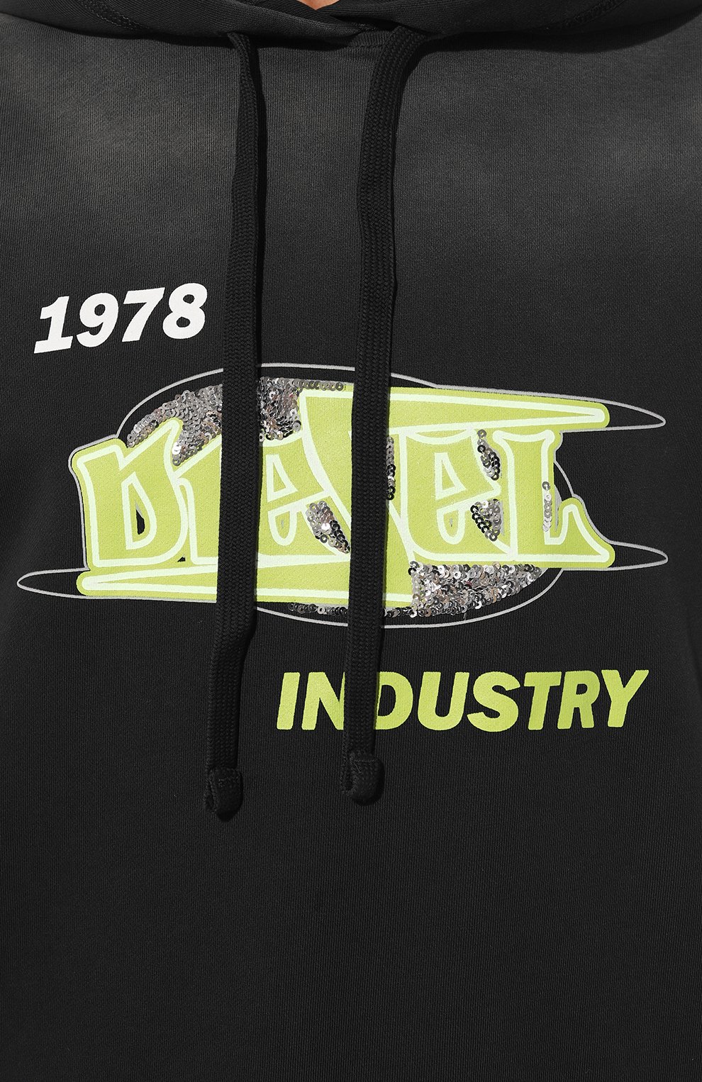 Хлопковое худи DIESEL, арт. A15386/0PHAQ, фото 5