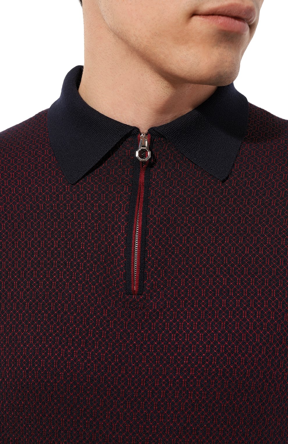 Поло из шерсти и шелка STEFANO RICCI, арт. KE06001AZ1/E23302/ALMIS, фото 5