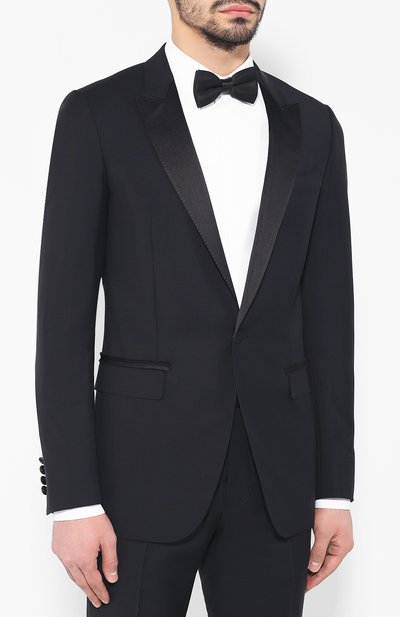 Шерстяной смокинг LANVIN, арт. RMSU0010-M00600ALS, фото 2