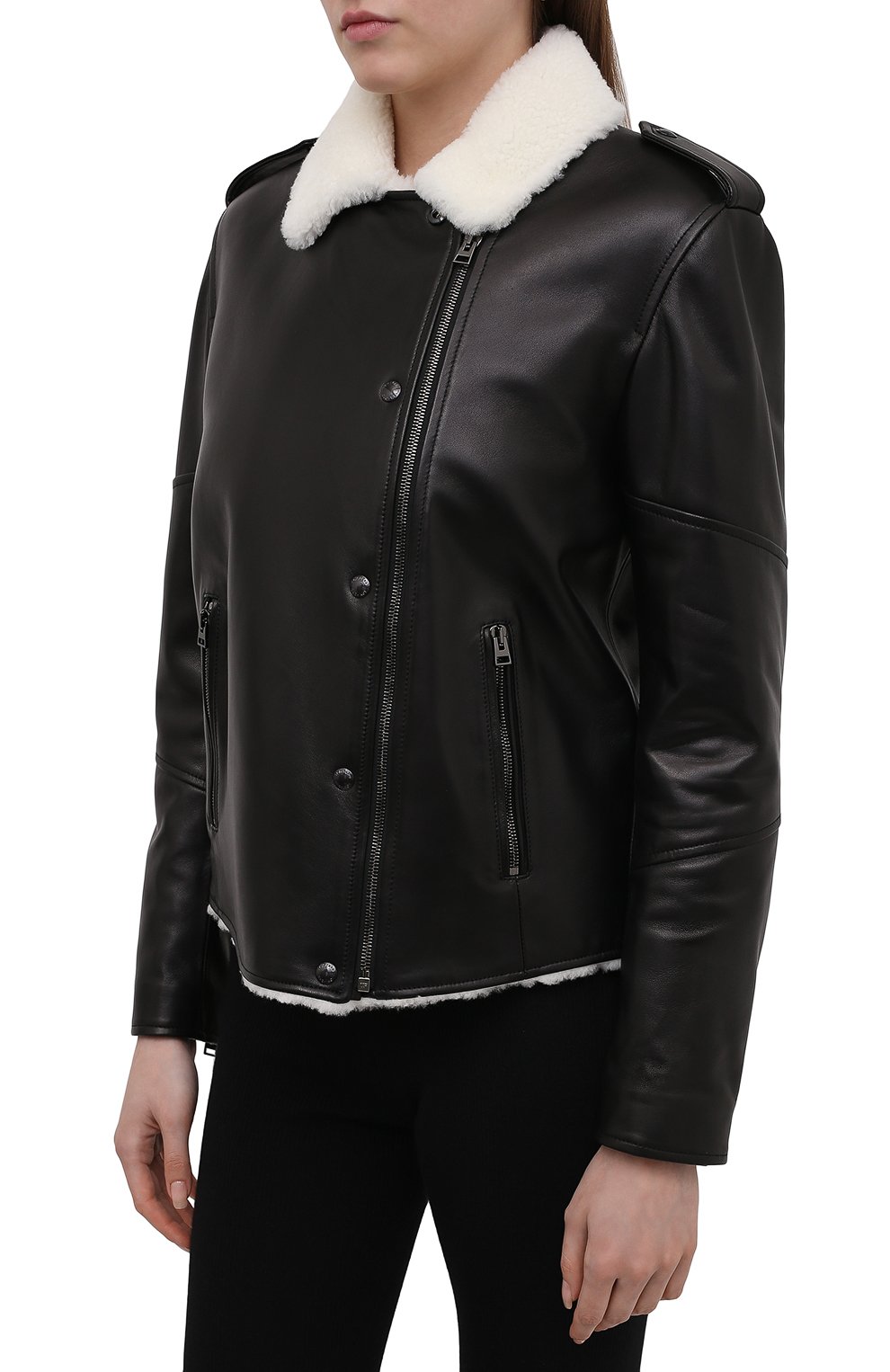 Кожаная куртка TOM FORD, арт. GIL473-FUX145, фото 3