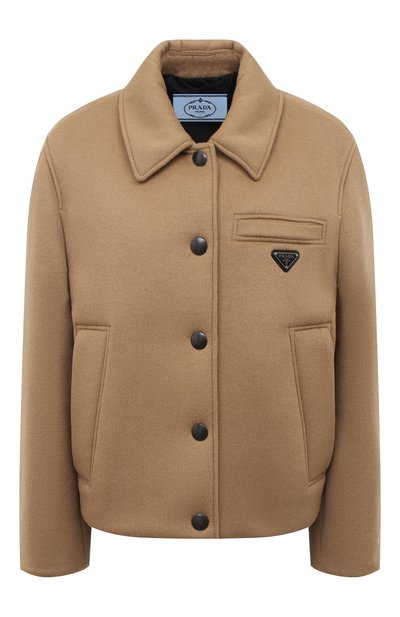 Женский шерстяной жакет PRADA, арт. P502M-1Y5Z-F0040-212