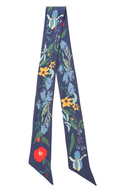 Шелковый шарф-твилли заколдованный лес PETITJEAN PARIS, арт. 11L1, фото 4