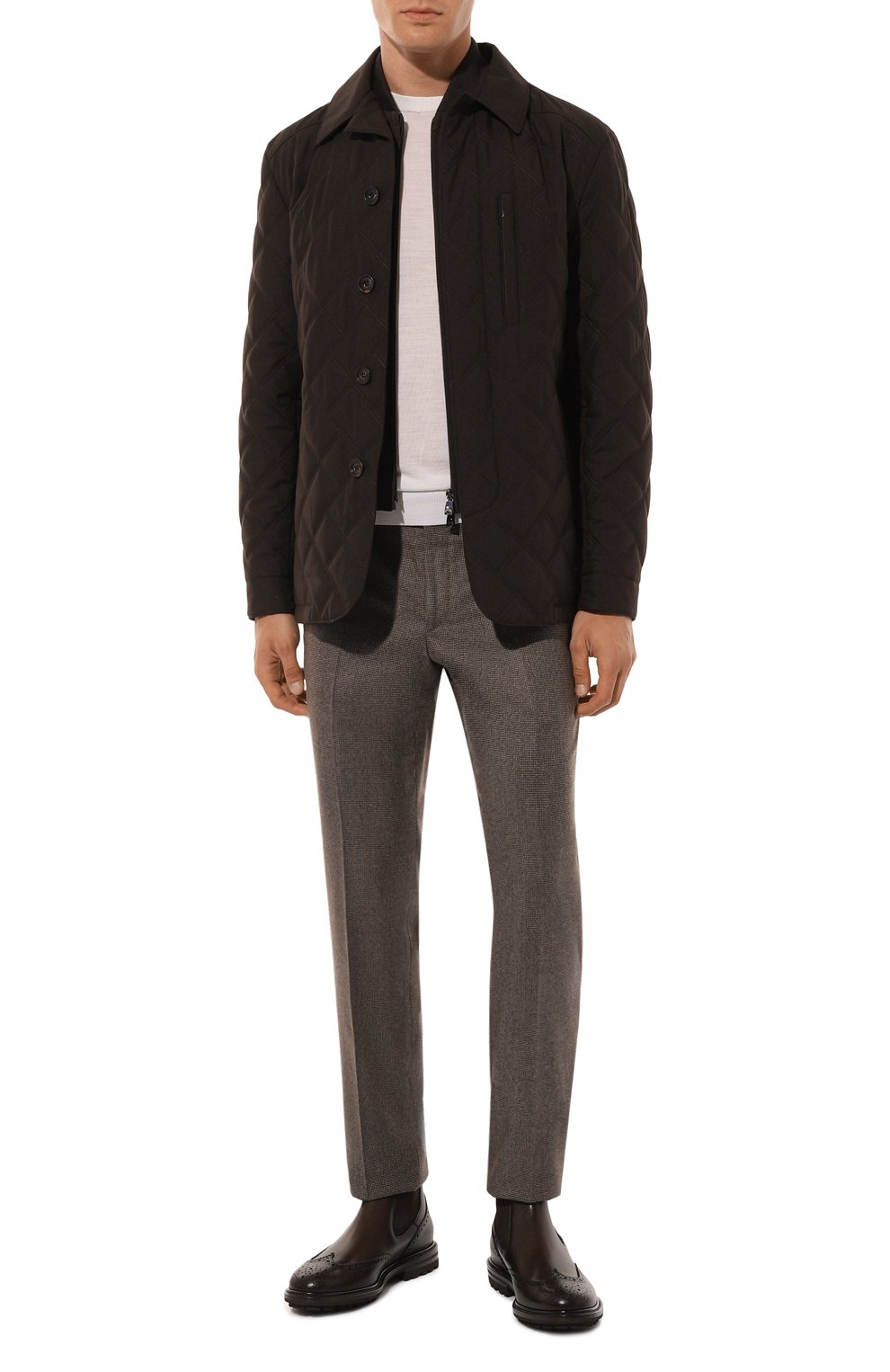 Шерстяные брюки CORNELIANI, арт. 945B01-9417226, фото 2