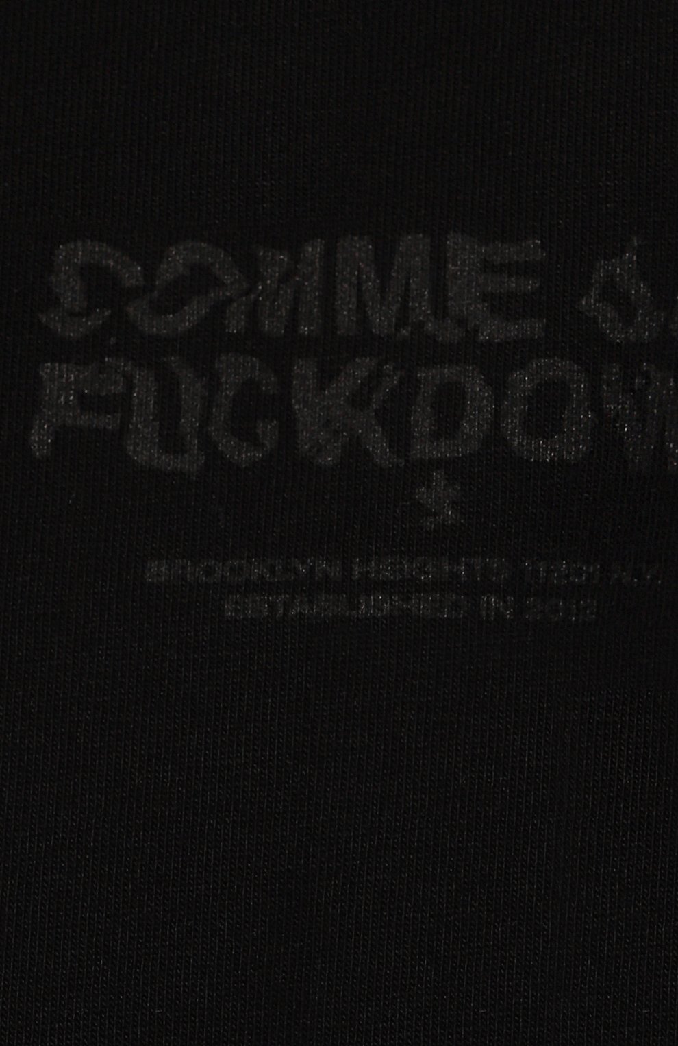 Хлопковая футболка COMME DES FUCKDOWN, арт. CFABW01186, фото 5