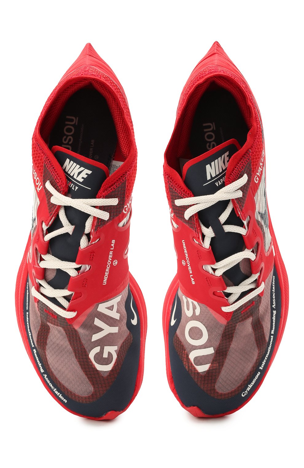 Мужские красные кроссовки nike x gyakusou zoomx vaporfly next