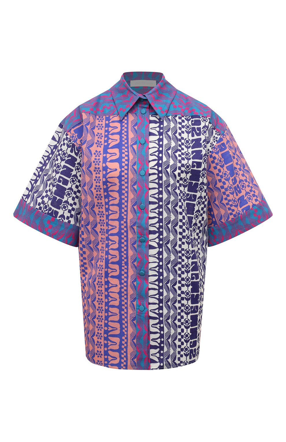 Хлопковая рубашка ZIMMERMANN, арт. 8758TRS244, фото 1