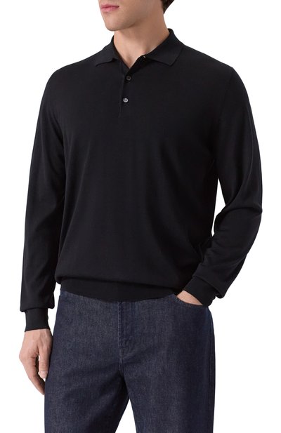 Шерстяное поло CORNELIANI, арт. 26M529-2625126, фото 3