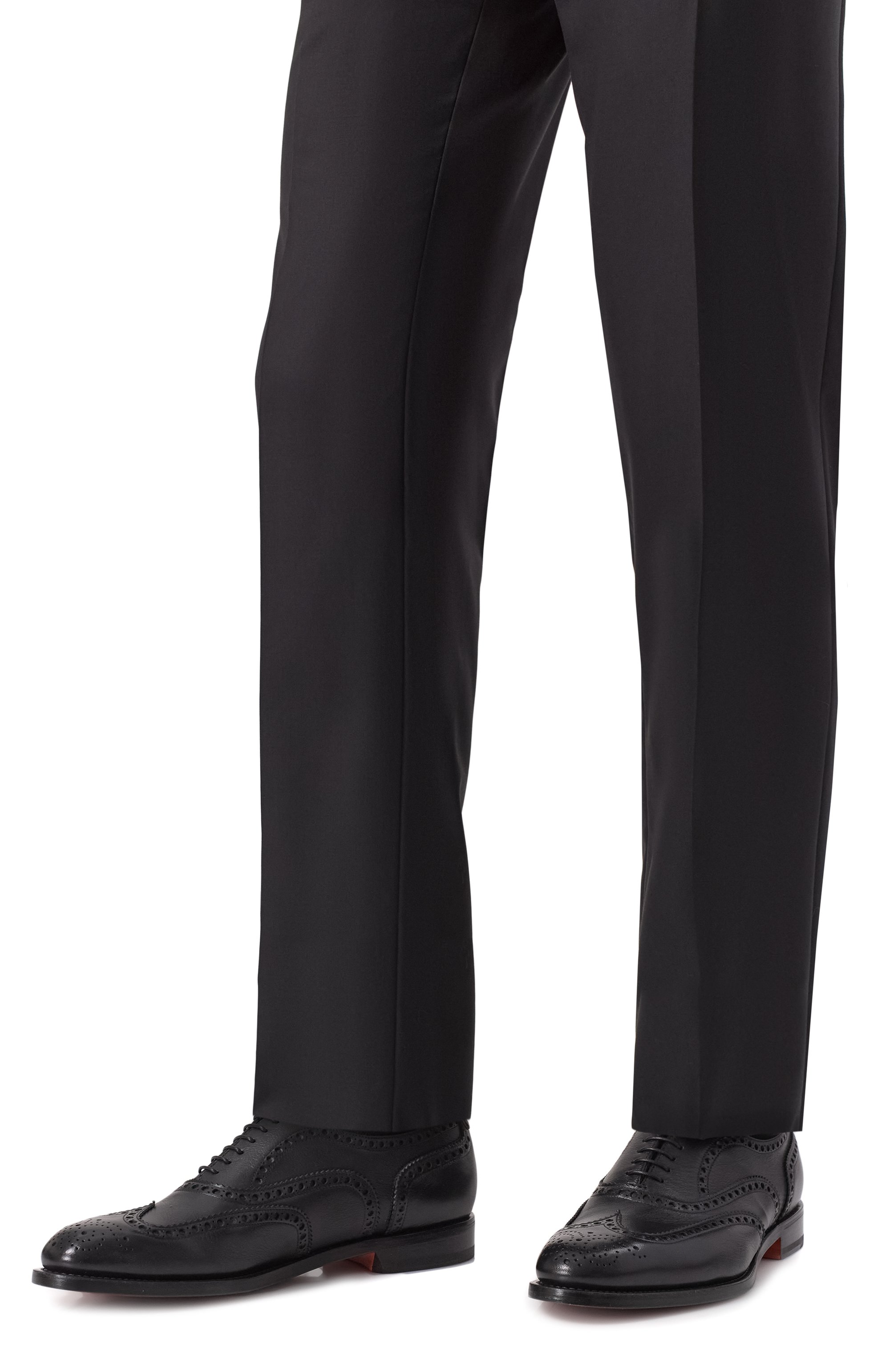 Кожаные оксфорды colin SANTONI, арт. MCCG19047PD7SGFR, фото 3